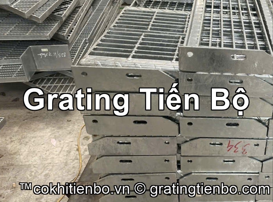 Bậc cầu thang grating Tiến Bộ