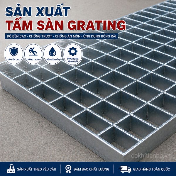 Tấm sàn grating
