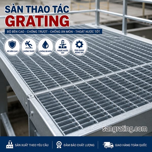 Sàn thao tác Grating