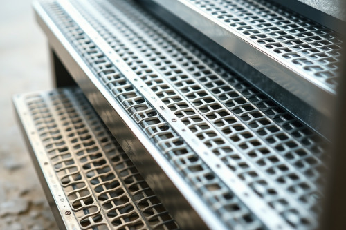 Bậc cầu thang grating inox hay thép mạ kẽm: Loại nào tốt?