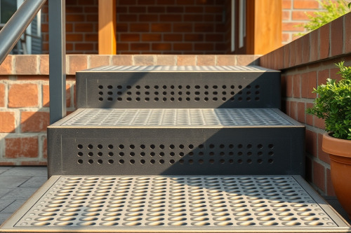 Cách thay thế bậc cầu thang grating ngoài trời an toàn