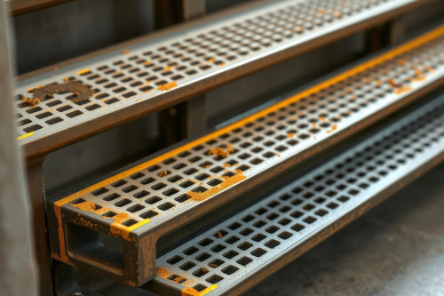 Kinh nghiệm thay thế bậc cầu thang grating bị hỏng