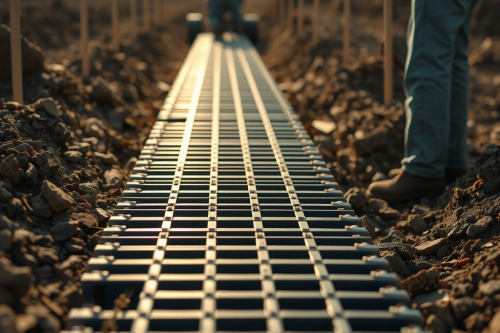 Lắp đặt nắp mương grating đúng kỹ thuật tại công trường