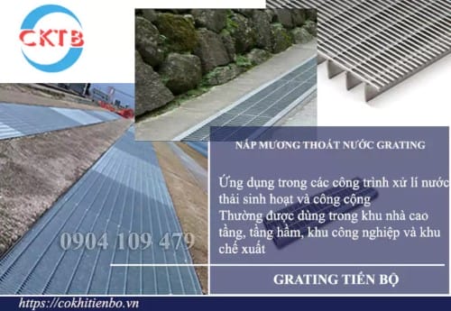 Chủng loại nắp mương rãnh thoát nước thông dụng?