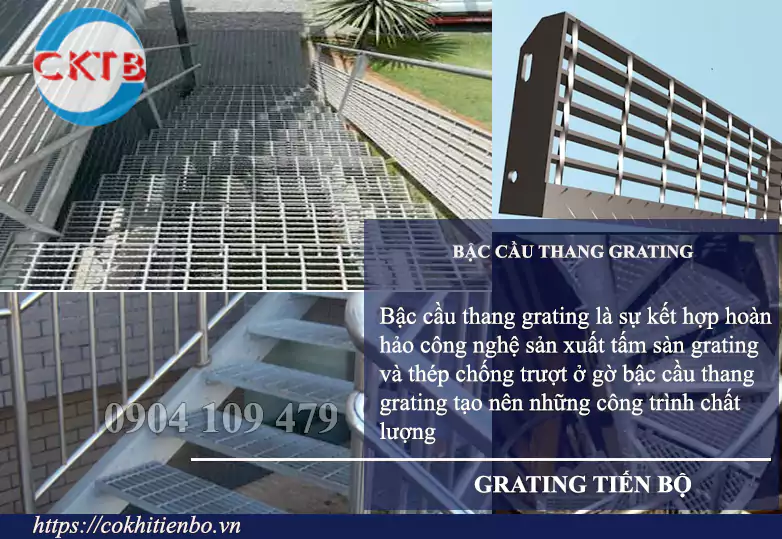 bac cau thang Grating Tien Bo